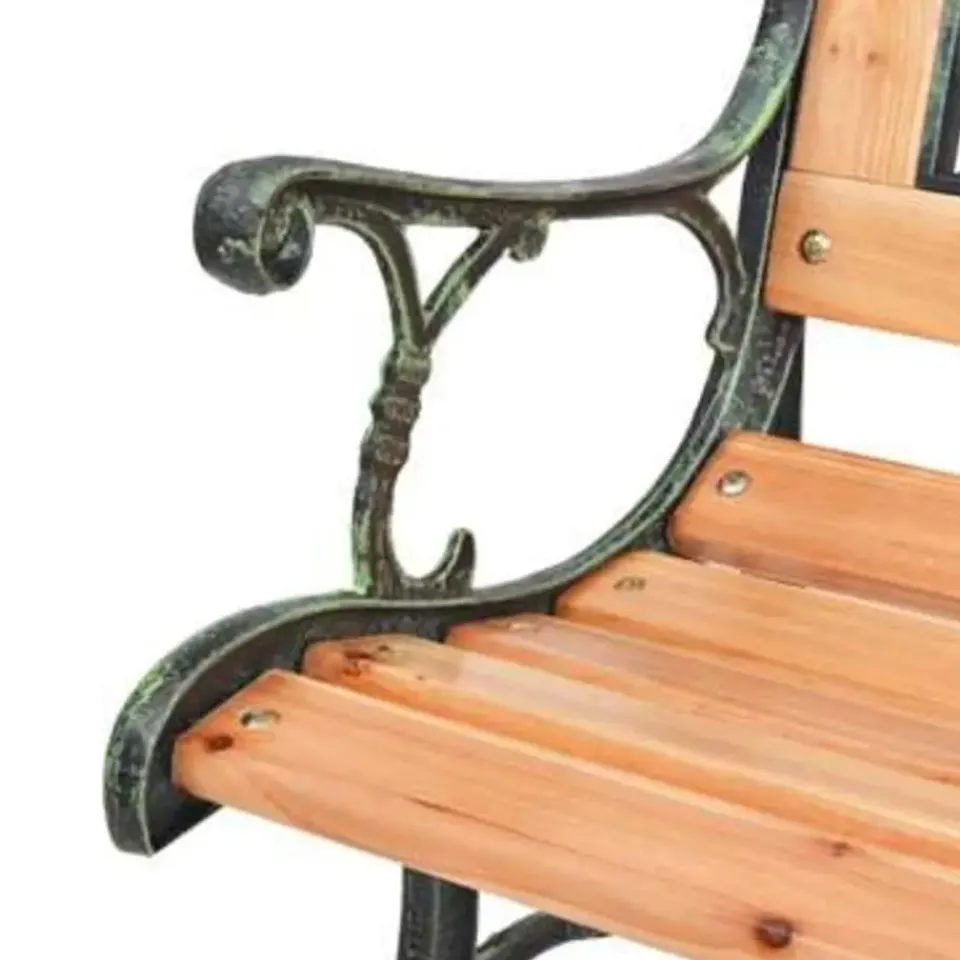 vidaXL - Tuinbank - Bruin - Hout - 122 cm Discount