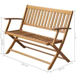 vidaXL - Tuinbank - Bruin - Hout Clearance