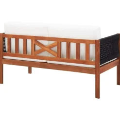 vidaXL - Tuinbank - Bruin - Hout Hot