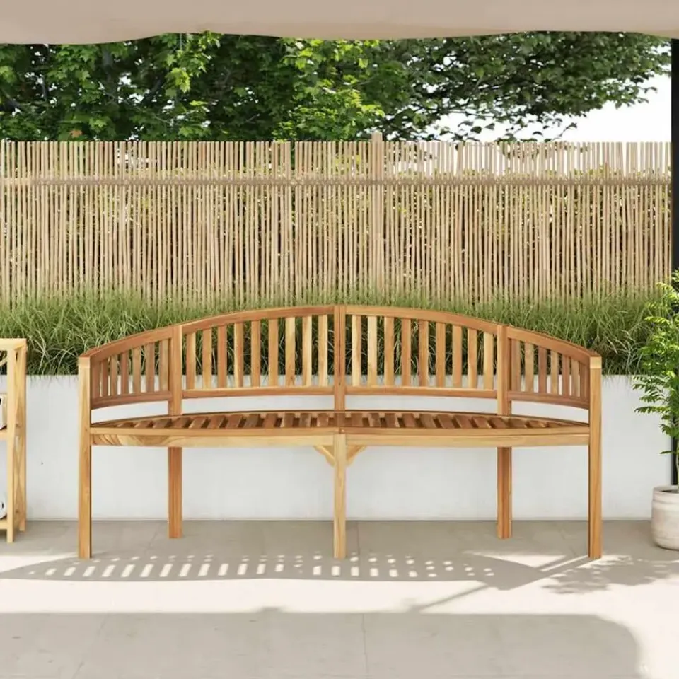 vidaXL - Tuinbank - Bruin - Hout Discount