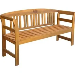 vidaXL - Tuinbank - Bruin - Hout - 157 cm Discount