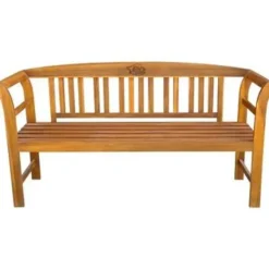 vidaXL - Tuinbank - Bruin - Hout - 157 cm Discount