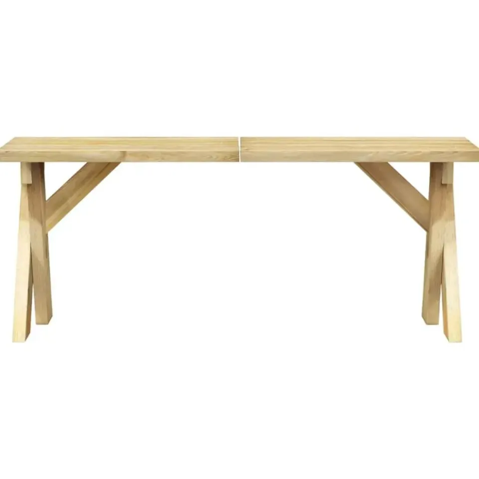 vidaXL - Tuinbank - Grenenhout grenenhout - 110 cm New