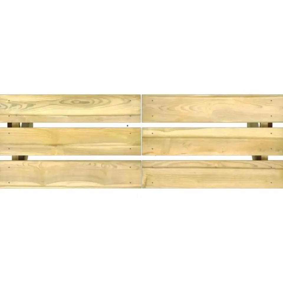 vidaXL - Tuinbank - Grenenhout grenenhout - 110 cm New