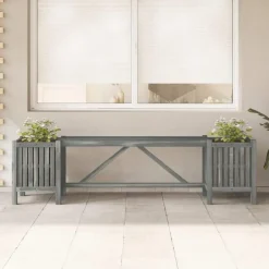 vidaXL - Tuinbank - Grijs - Acaciahout - 150 x 30 x 40 cm Hot
