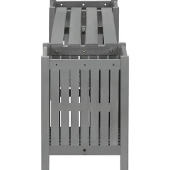 vidaXL - Tuinbank - Grijs - Acaciahout - 150 x 30 x 40 cm Hot