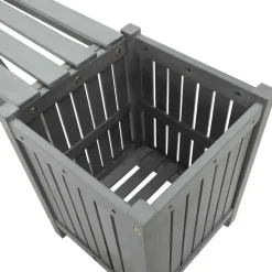 vidaXL - Tuinbank - Grijs - Acaciahout - 150 x 30 x 40 cm Hot