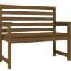 vidaXL - Tuinbank - Honingbruin - Grenenhout - 109 x 48 x 91.5 cm Hot