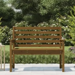 vidaXL - Tuinbank - Honingbruin - Grenenhout - 109 x 48 x 91.5 cm Hot