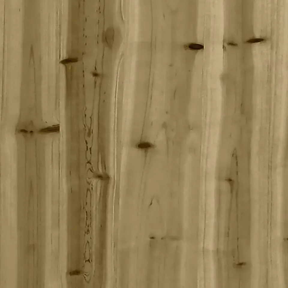 vidaXL - Tuinbank schanskorfontwerp - Geïmpregneerd grenenhout - 122x71x65,5 cm Clearance