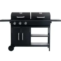 vidaXL - Tuingrill - Zwart - Staal Discount