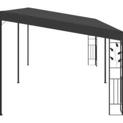 vidaXL - Tuinhuisje - Antraciet - Stof - 6 x 3 x 2.5 m Best