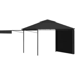 vidaXL - Tuinhuisje - Antraciet - Polyester New