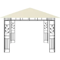 vidaXL - Tuinhuisje - Crème - Stof - 3 x 3 x 2.73 m Hot