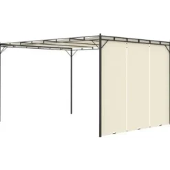 vidaXL - Tuinhuisje - Crème - Stof - 4 x 3 x 2.25 m Sale