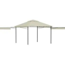 vidaXL - Tuinhuisje - Crème - Stof Sale