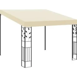 vidaXL - Tuinhuisje - Crème - Stof - 3 x 3 x 2.5 m Discount