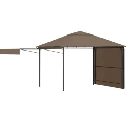 vidaXL - Tuinhuisje - Taupe - Polyester Outlet