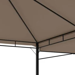 vidaXL - Tuinhuisje - Taupe - Polyester Outlet