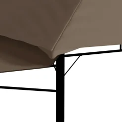 vidaXL - Tuinhuisje - Taupe - Polyester Outlet