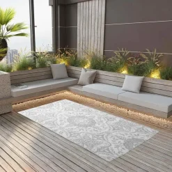 vidaXL - Tuinkleed - Grijs - Polyetheen - 160 x 230 cm Online