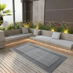 vidaXL - Tuinkleed - Grijs - Polyetheen - 80 x 150 cm Discount