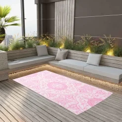 vidaXL - Tuinkleed - Roze - Polyetheen - 120 x 180 cm New