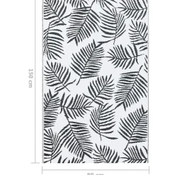 vidaXL - Tuinkleed - Wit - Polyetheen - 80 x 150 cm Best