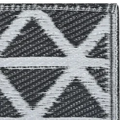 vidaXL - Tuinkleed - Zwart - Polyetheen - 190 x 290 cm