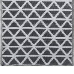 vidaXL - Tuinkleed - Zwart - Polyetheen - 160 x 230 cm