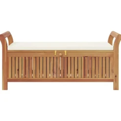 vidaXL - Tuinopbergbank - Bruin - Hout Outlet