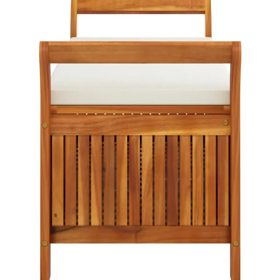 vidaXL - Tuinopbergbank - Bruin - Hout Outlet