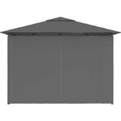 vidaXL - Tuinpaviljoen - Antraciet - Stof