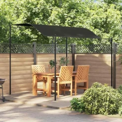vidaXL - Tuinpaviljoen - Antraciet - Stof - 2 stuks Sale