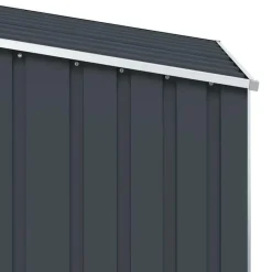 vidaXL - Tuinschuur - Antraciet - Staal Online