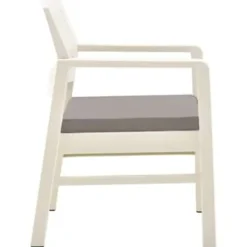 vidaXL - Tuinset - Wit - Kunststof Discount