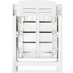 vidaXL - Tuinset - Wit - Kunststof Clearance