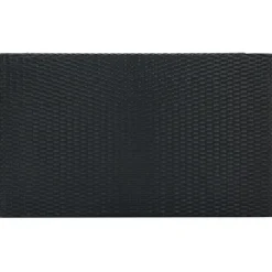 vidaXL - Tuinset - Zwart - Poly rattan