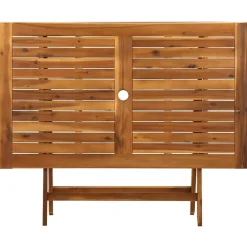 vidaXL - Tuintafel inklapbaar - Bruin -Massief acaciahout - 120 x 70 x 75 cm Hot