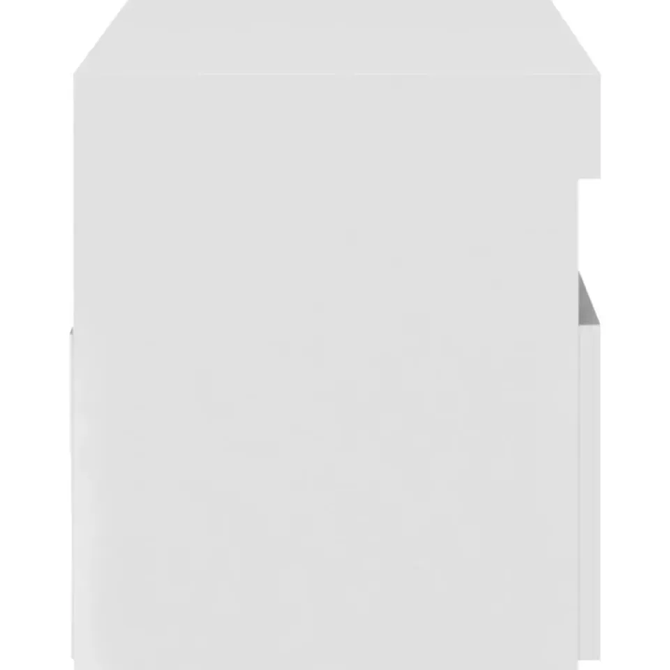 vidaXL - Tv-kast - Wit - Bewerkt hout Clearance