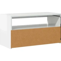 vidaXL - Tv-kast - Wit - Bewerkt hout Clearance