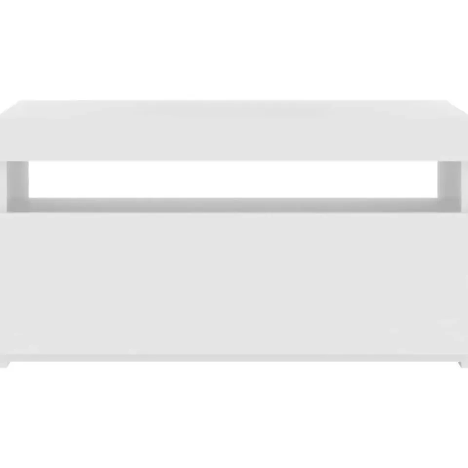 vidaXL - Tv-kast - Wit - Bewerkt hout Clearance