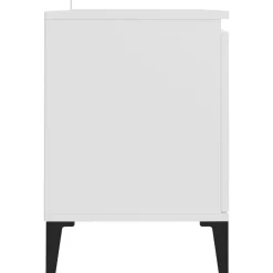 vidaXL - Tv-kast - Wit - Bewerkt hout Discount