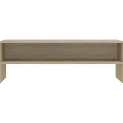 vidaXL - Tv-meubel - Bruin - Bewerkt hout Clearance