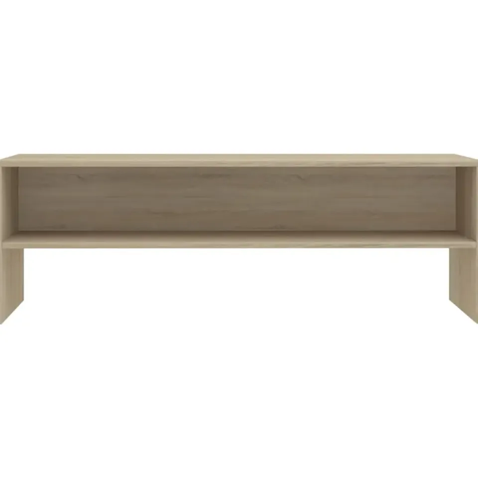 vidaXL - Tv-meubel - Bruin - Bewerkt hout Clearance