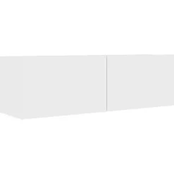 vidaXL - Tv-meubel - Wit - Bewerkt hout Hot