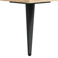 vidaXL - TV-meubel met 3 deuren en 3 vakken - Sonoma eiken - 150x30x44.5 cm Clearance