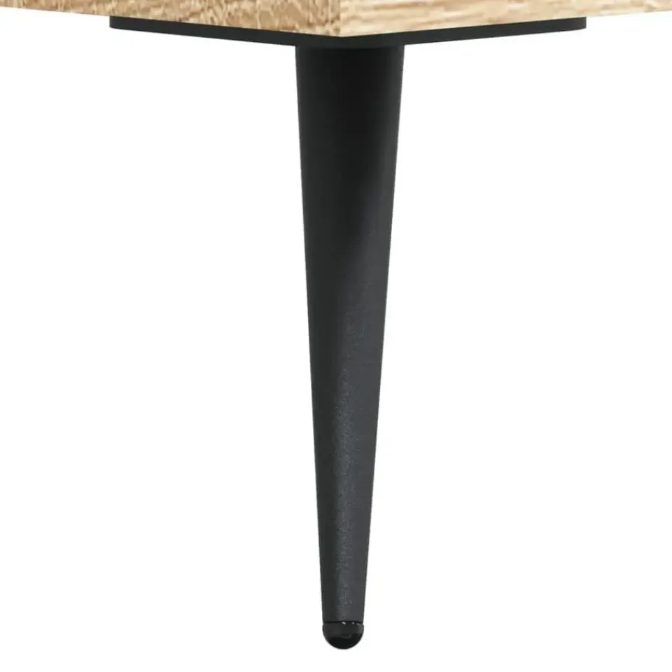 vidaXL - TV-meubel met 3 deuren en 3 vakken - Sonoma eiken - 150x30x44.5 cm Clearance