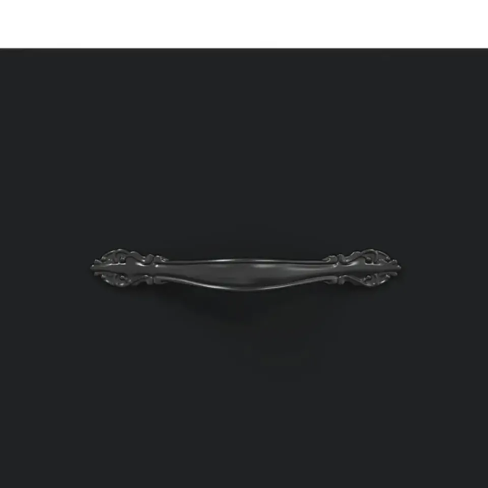 vidaXL - TV-meubel met 2 lades en 2 vakken - Zwart - Hout - 80x36x50 cm Discount