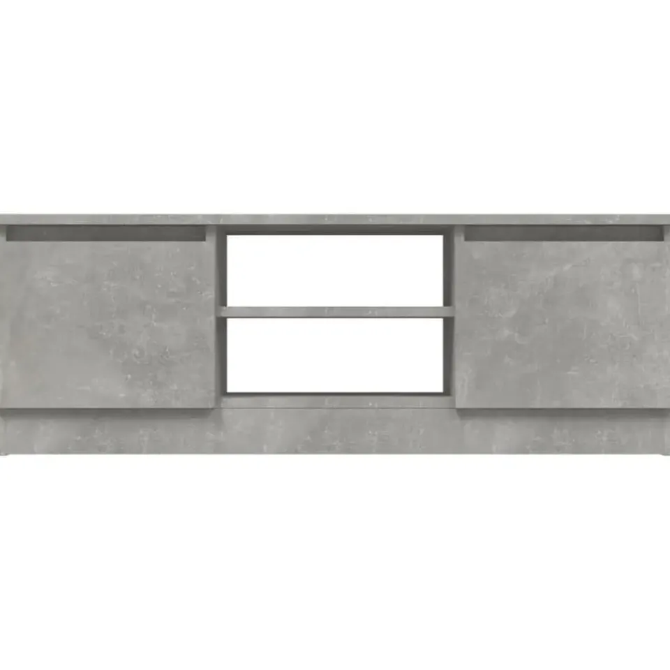 vidaXL - Tv-meubel met deur - Grijs - Bewerkt hout - 102 x 30 x 36 cm Best